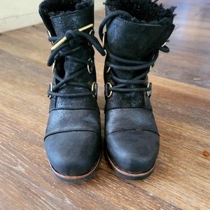Sorel Addington Lace Holiday Boots
